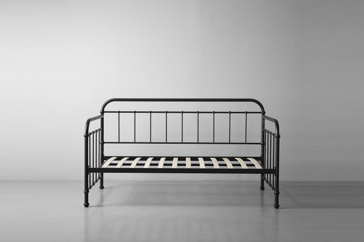 Eralena Metal Daybed - Matte Black -