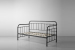 Eralena Metal Daybed - Matt Black -