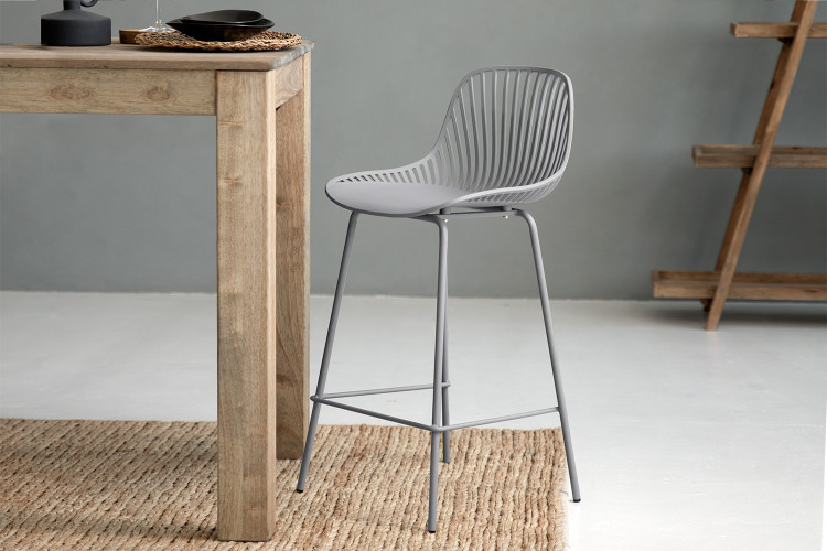 Yara Counter Stool - Grey Bar & Counter Chairs - 2