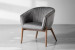 Lennon Velvet Dining Chair - Charcoal -