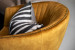 Lennon Velvet Dining Chair - Mustard