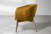 Lennon Velvet Dining Chair - Mustard