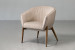 Lennon Velvet Dining Chair - Stone