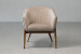 Lennon Velvet Dining Chair - Stone