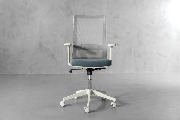 Carl Office Chair - White Office Chairs - 1