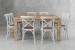 Clayden La Rochelle 8 Seater Square Dining Set 1.6m - Rustic White 8 Seater Dining Sets - 2