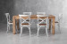 Vancouver La Rochelle 6 Seater Dining Set - 1.8m - Rustic White 6 Seater Dining Sets - 2