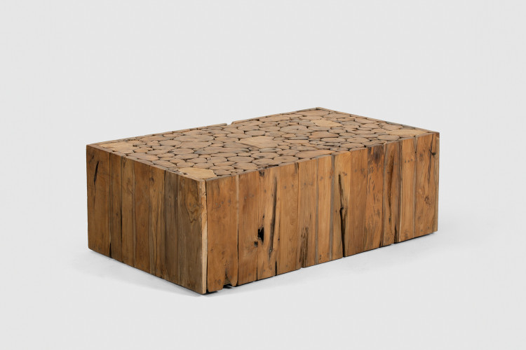 Lyra Teakroot Coffee Table - Rectangular Coffee Tables - 1