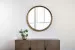 Dinesh Round Mirror - Large - Gold Mirrors - 1