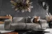 Jagger 3 Seater Leather Sofa - Graphite 3 - Seater Sofas - 3