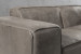 Jagger 3 Seater Leather Sofa - Graphite 3 - Seater Sofas - 9