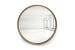 Dinesh Round Mirror - Large - Gold Mirrors - 2