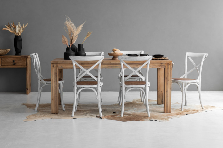 La Rochelle Dining Chair - Rustic White