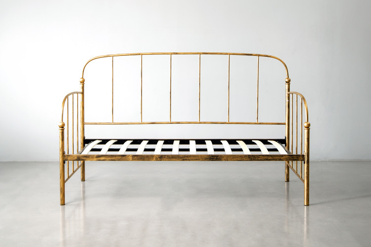 Helena Daybed - Brushed Gold Daybeds - 1