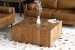 Lyra Teakroot Coffee Table - Square Coffee Tables - 1