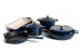 Nouvelle Cast Iron 8 Piece Cookware Set - Midnight Cookware - 1