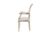 Olivia Dining Chair with Armrests - Stone Dining Chairs - 3