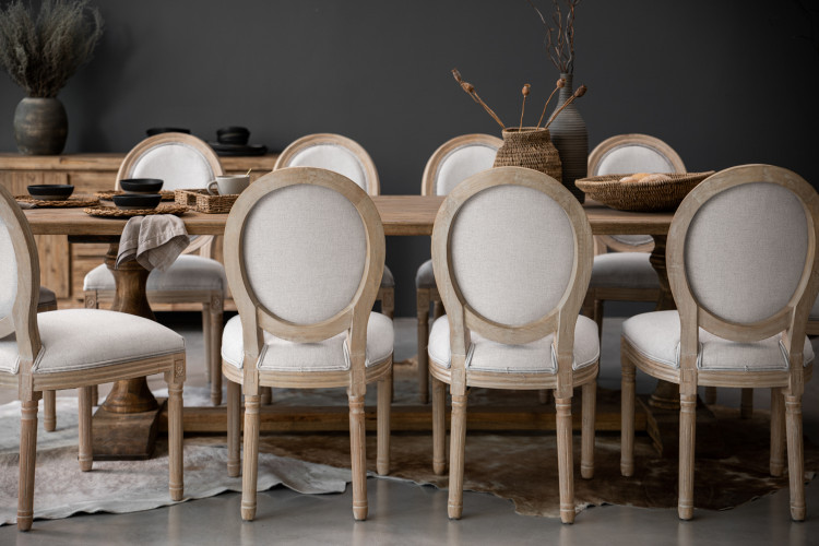 Olivia Dining Chair - Stone Dining Chairs - 1