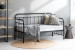 Eralena Metal Daybed - Matte Black Daybed Sofas - 7