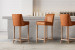 Holden Leather Bar Stool - Aged Tan Bar & Counter Stools - 5