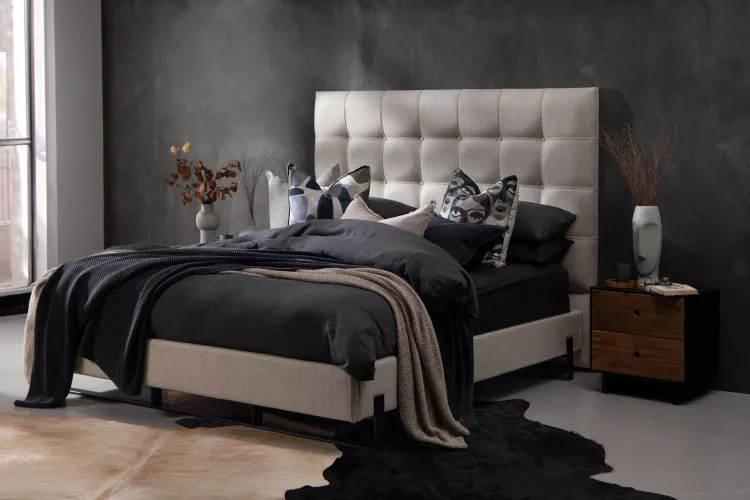 Ariella Cazana Bed - Super King  - Smoke Super King Beds - 1