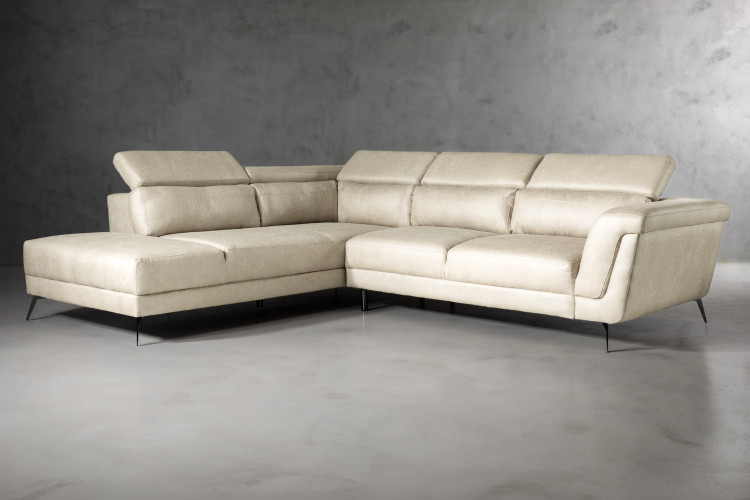 Nova Corner Sofa - Stone Corner Sofas - 1