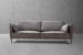 Emeline 3-Seater Sofa - Velvet Dark Grey Fabric Sofas - 2